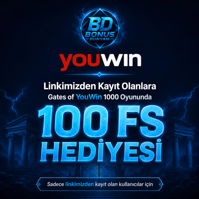 100 Freespin Hediye!